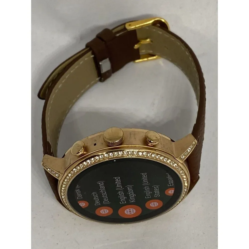 Fossil Gen 4 Authentic Digital Dial Smart Watch Custom Band FTW6015 LT294